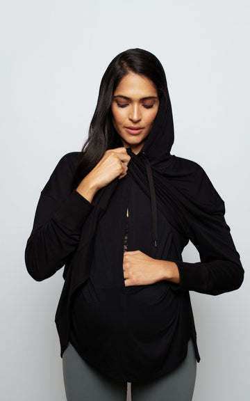 Stella Maternity Secret Hoodie Sweatshirt
